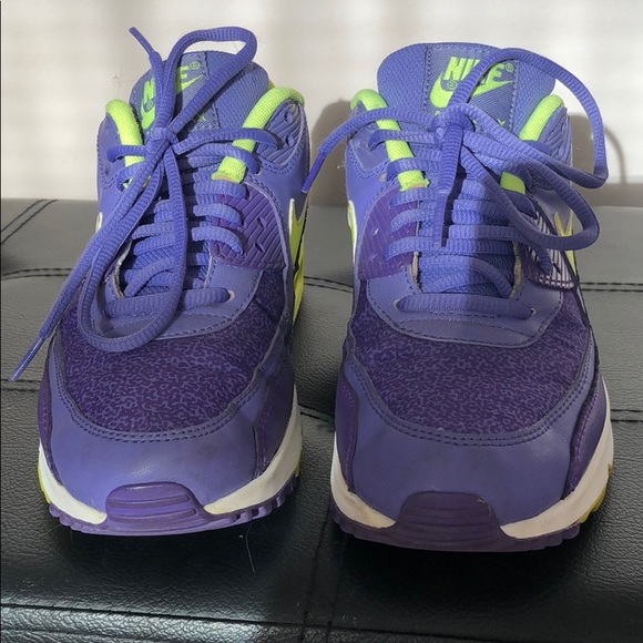 Nike | Shoes | Nike Air Max 9 Neon Green And Purple | Poshmark